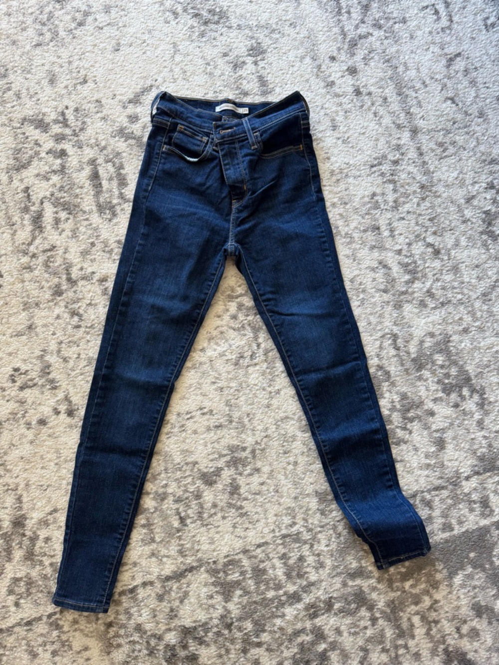 Levi's Dark Blue 720 High Rise Super Skinny